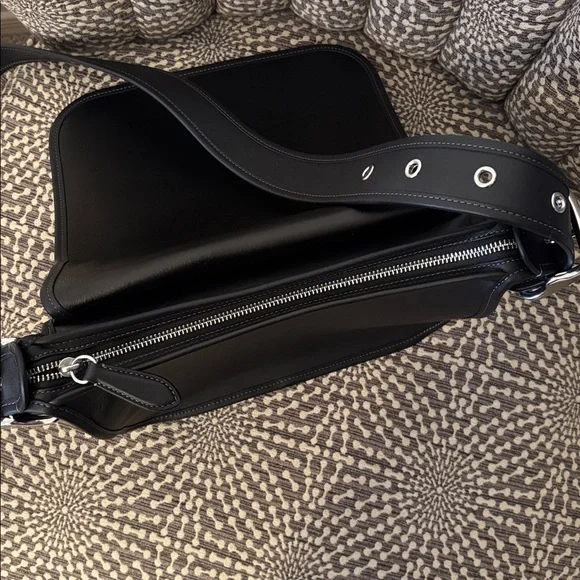 Coach Limited Originals Glovetan Patricia Legacy Re-Issue Bag Black Leather - Picture 5 of 16